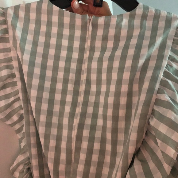 Lovers + Friends Jill Romper Sage Green - Picture 7 of 9